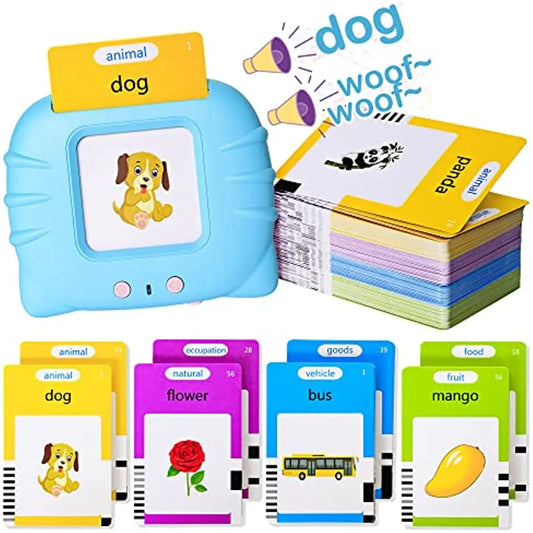 Busyhandskids Talk & Tap Cards™ – Interactive Talking Flash Cards for Toddlers